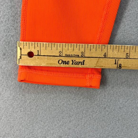 NWT Wilo The Label By Anthropologie Contra Workout Set Size X Small Orange/Navy - Picture 11 of 14